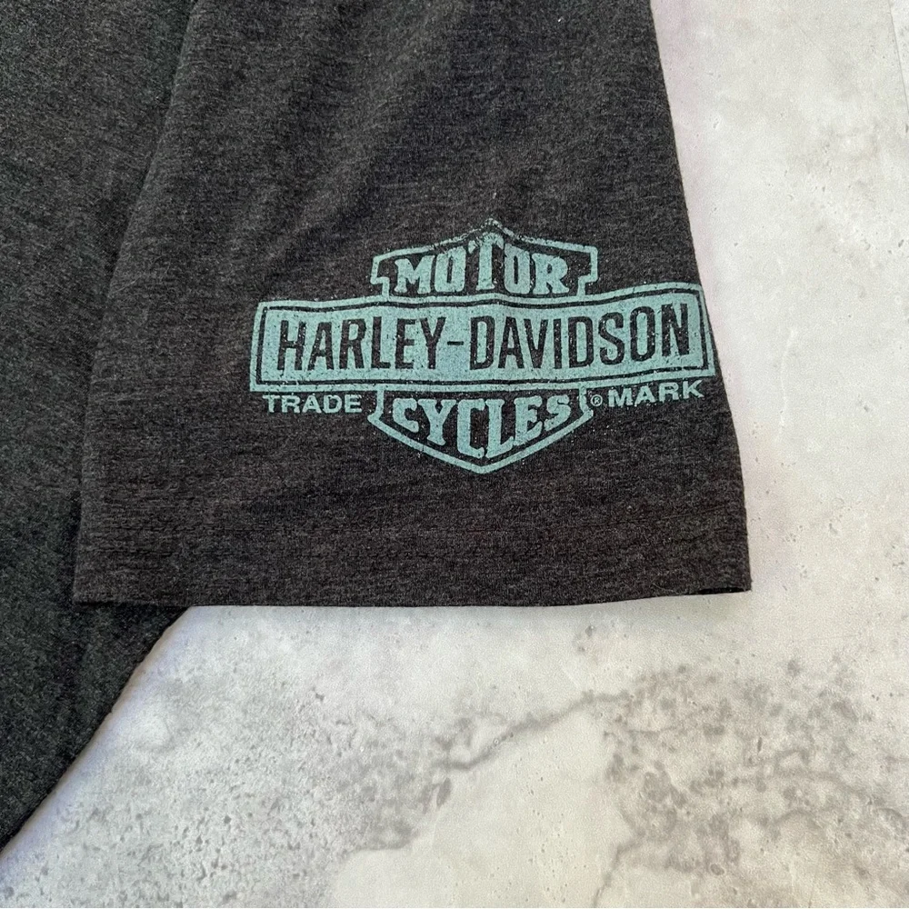 Harley Davidson Size Large L Black Tee Shirt Sturgis 2019 - Picture 3 of 6